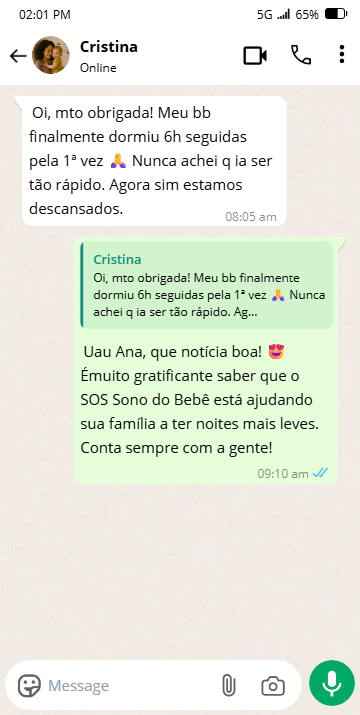 Depoimento Cristina
